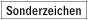 Sonderzeichen