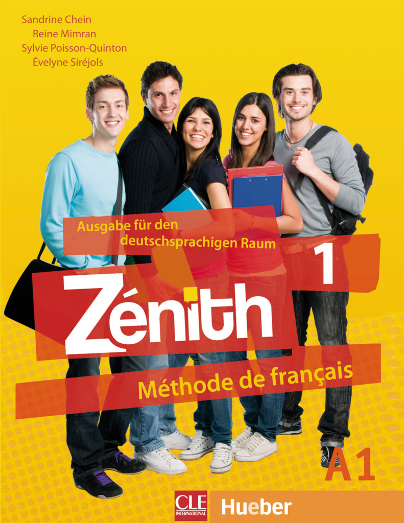 Zénith 1 – Ausgabe für den deutschsprachigen Raum, Livre de l’élève – Kursbuch mit DVD-ROM und Lösungsheft, ISBN 978-3-19-003374-4