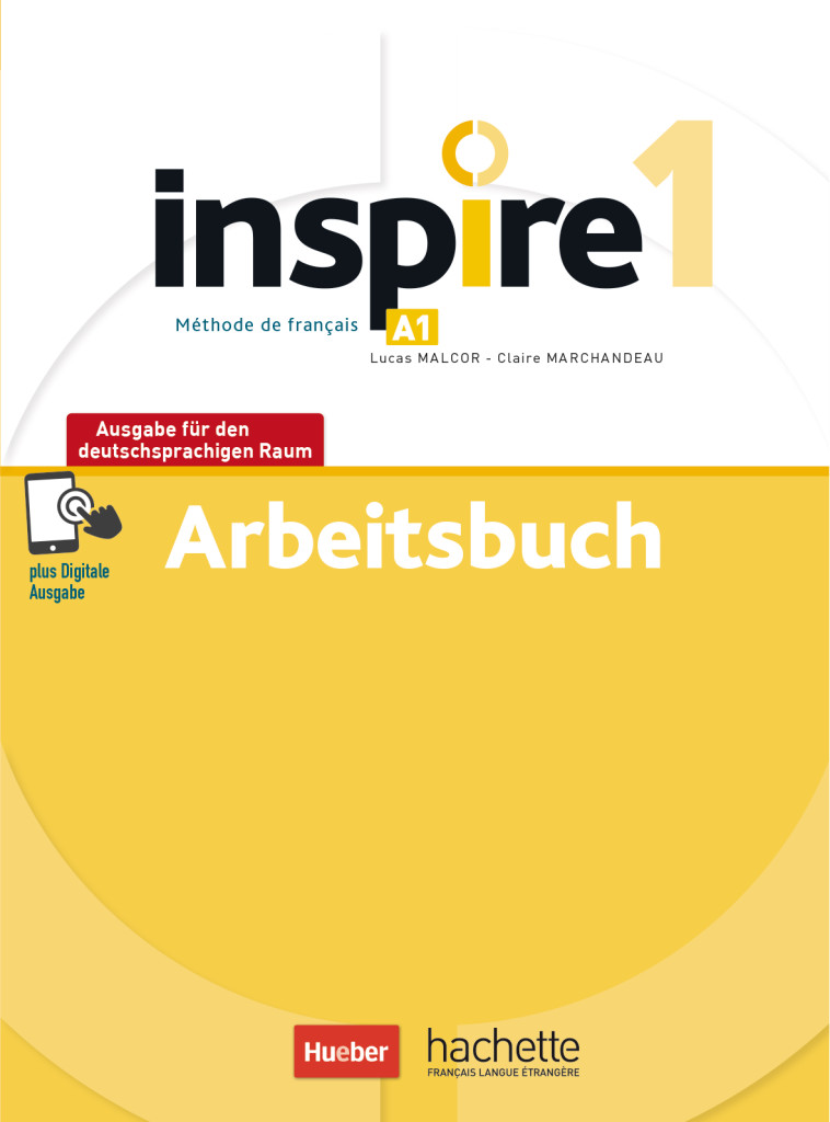 Inspire 1 – Ausgabe für den deutschsprachigen Raum, Arbeitsbuch mit Audios online und Code, ISBN 978-3-19-013387-1