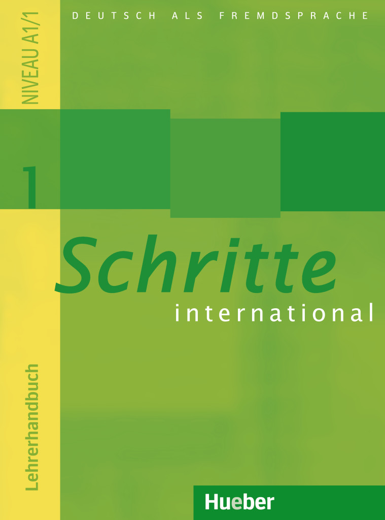 Schritte international 1, Lehrerhandbuch, ISBN 978-3-19-021851-6