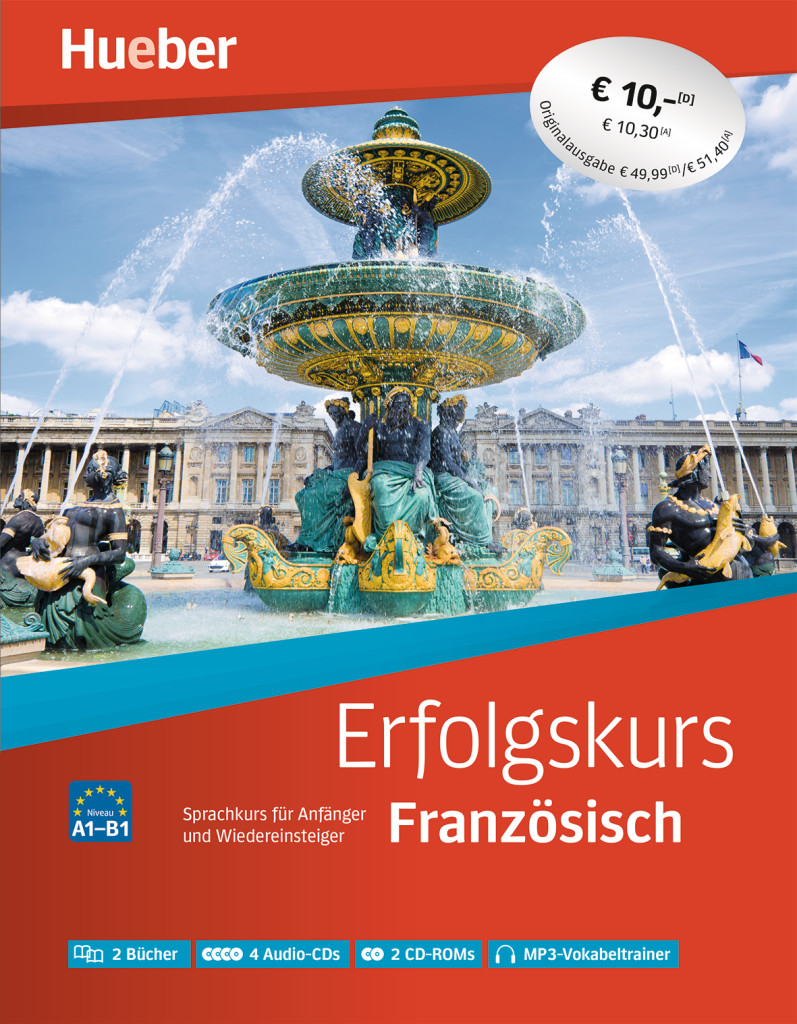 Erfolgskurs Französisch, Paket: 2 Übungsbücher + 4 Audio-CDs + 2 CD-ROMs, ISBN 978-3-19-052233-0