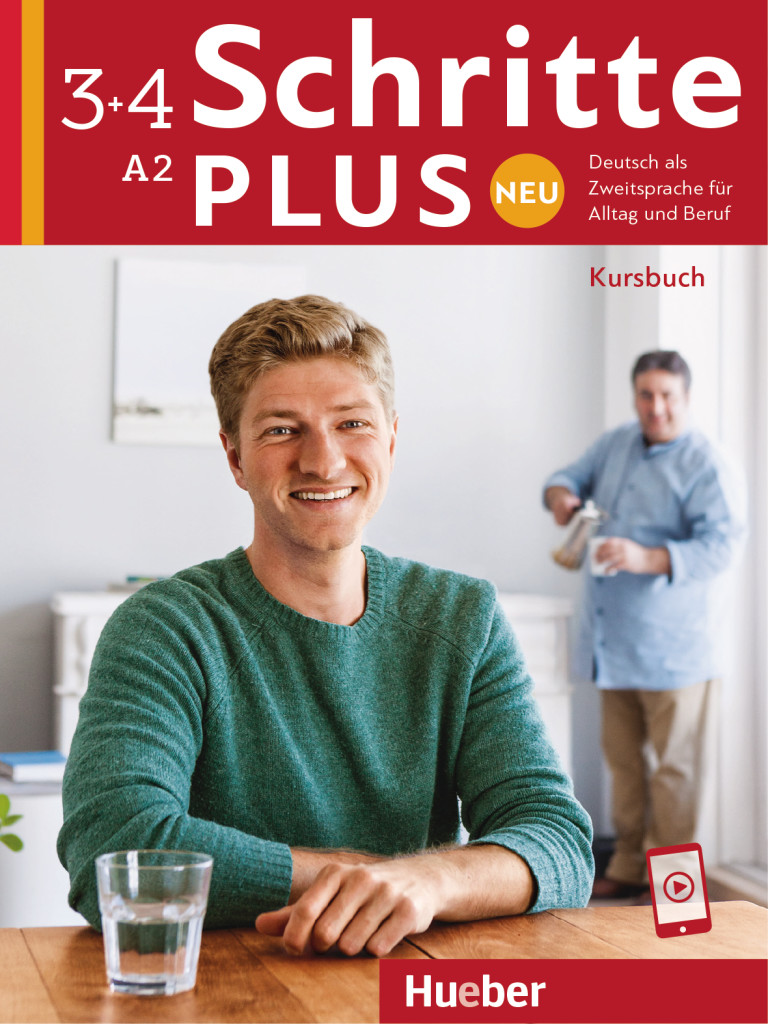 Schritte plus Neu 3+4, Kursbuch mit Audios online, ISBN 978-3-19-101083-6