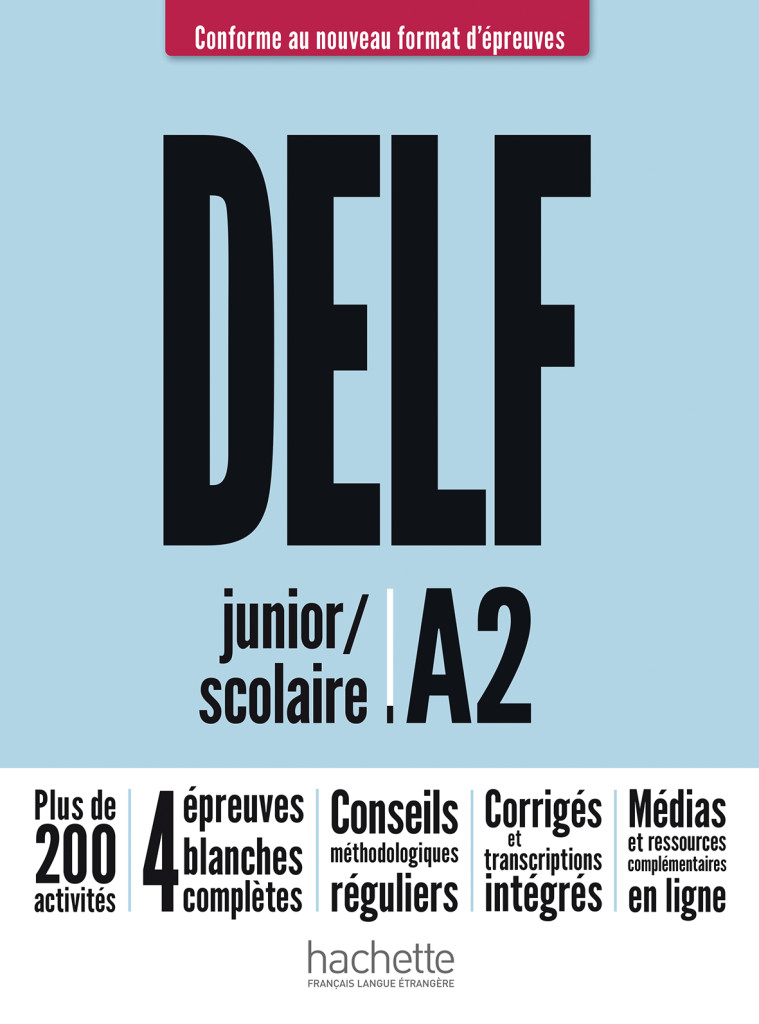 DELF junior / scolaire A2 – Conforme au nouveau format d’épreuves, Livre de l’élève + Médias en ligne, ISBN 978-3-19-123382-2