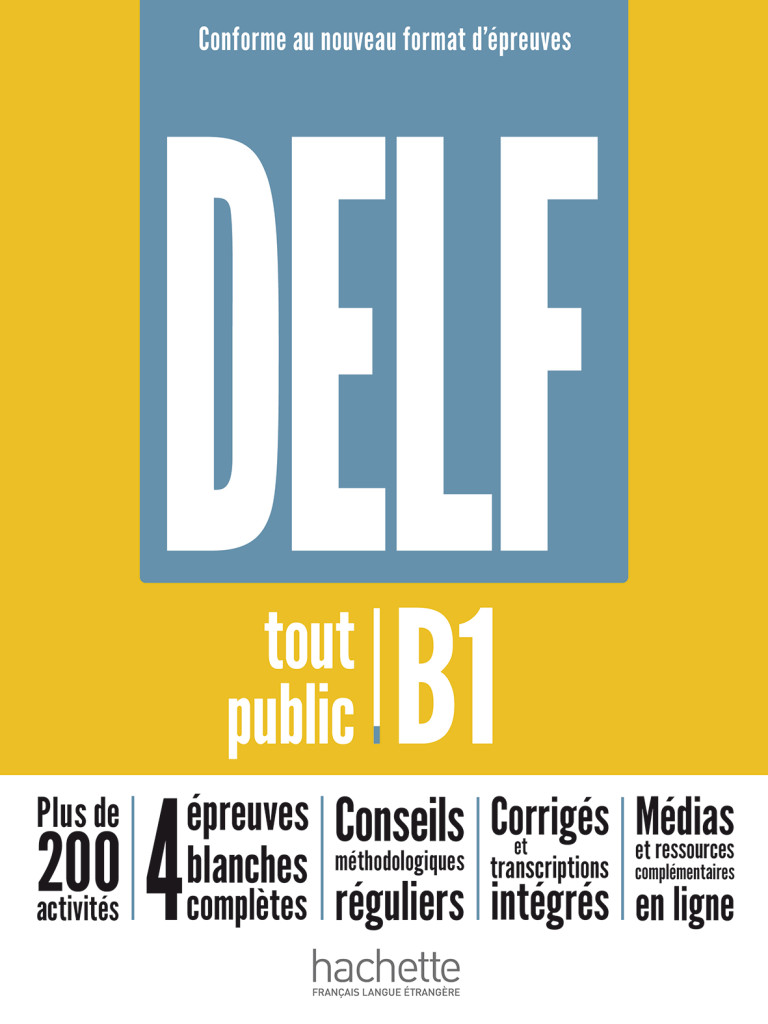 DELF tout public B1 – Conforme au nouveau format  d’épreuves, Buch + Audios, Videos und zusätzliche Übungen online, ISBN 978-3-19-153382-3