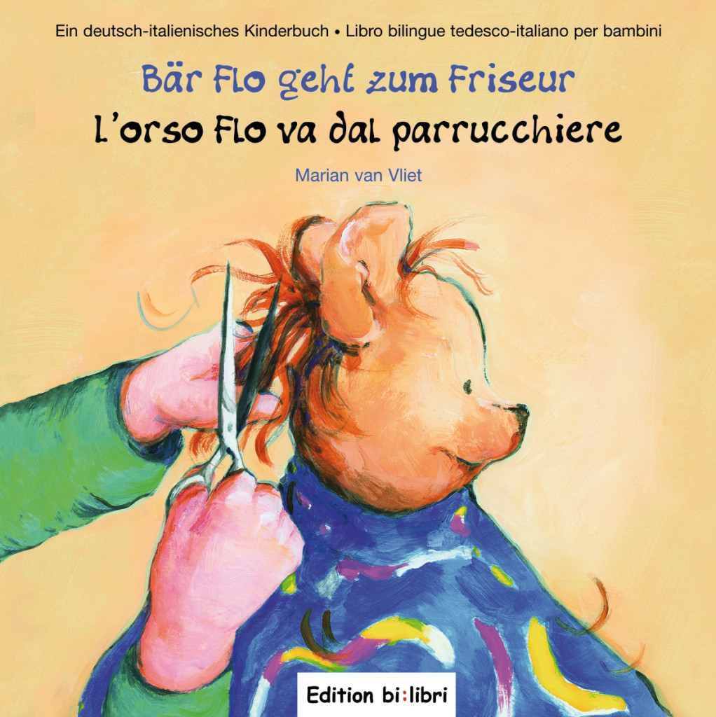 Bär Flo geht zum Friseur, Kinderbuch Deutsch-Italienisch, ISBN 978-3-19-289594-4