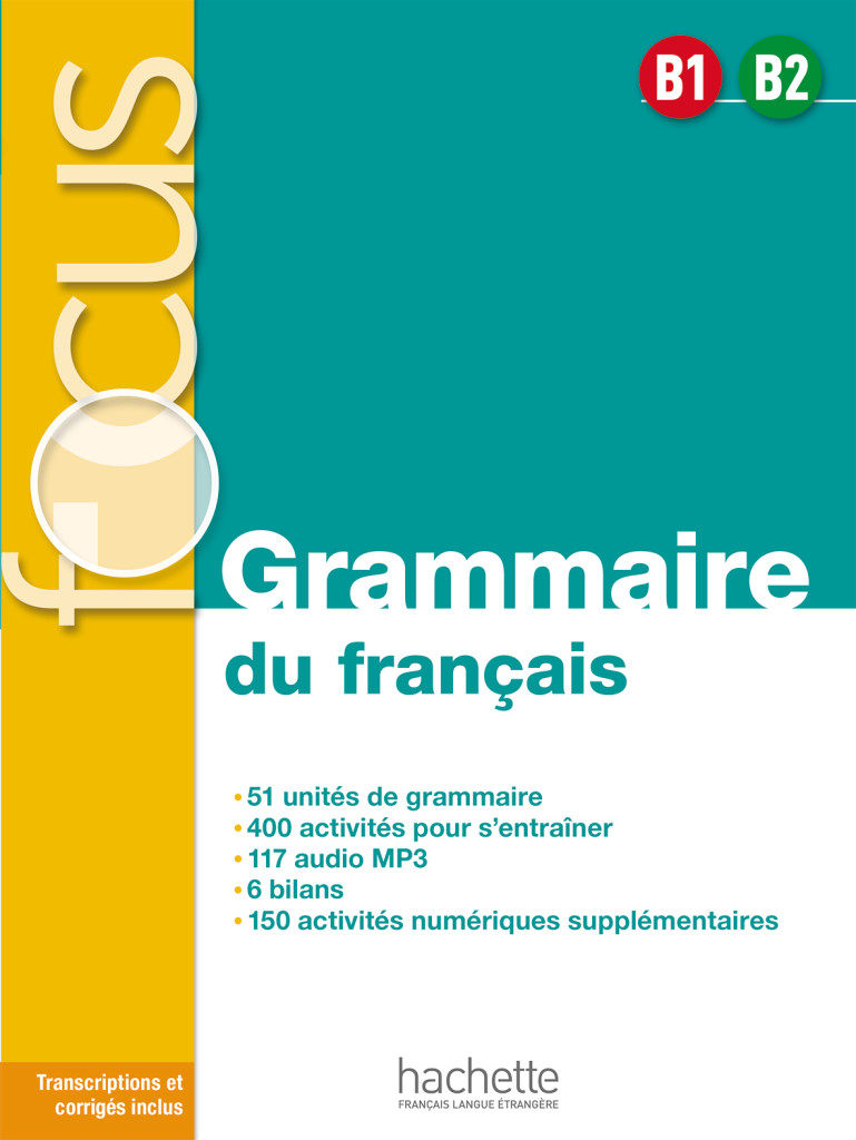 FOCUS Grammaire du français B1 - B2, Buch mit Code zum Parcours digital® und Beiheft, ISBN 978-3-19-353383-8