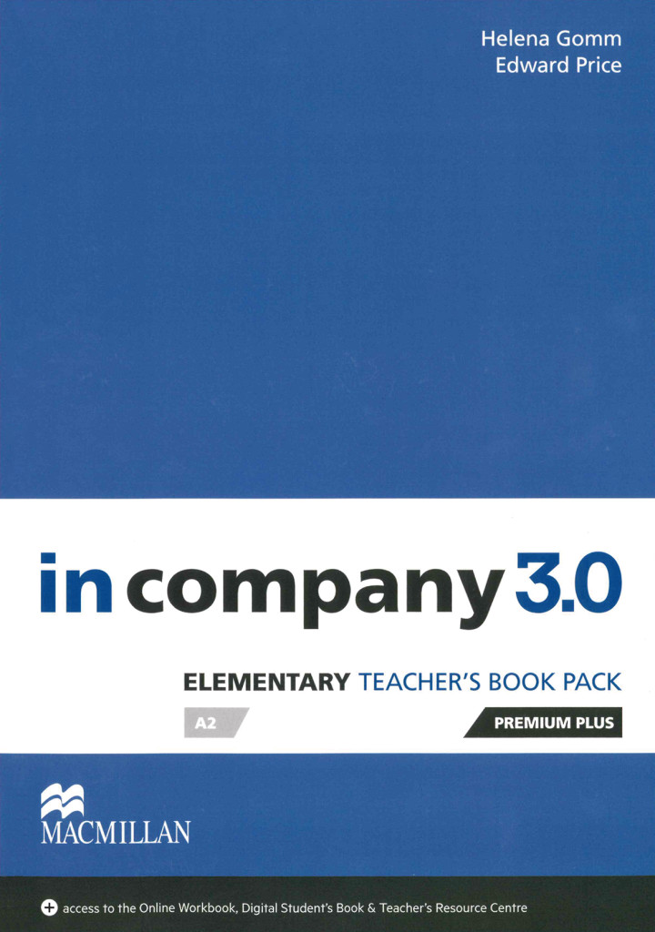 in company 3.0, Teacher’s Book Plus with Webcode, ISBN 978-3-19-362981-4
