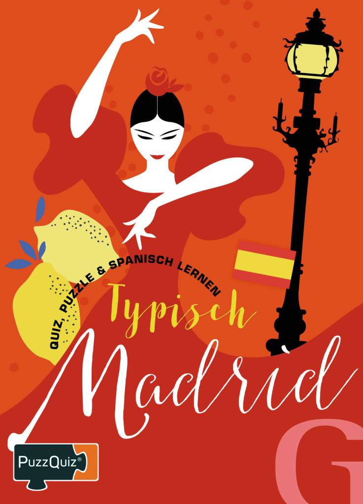 PuzzQuiz - Typisch Madrid, Sprach- und Reisespiel, ISBN 978-3-19-379586-1