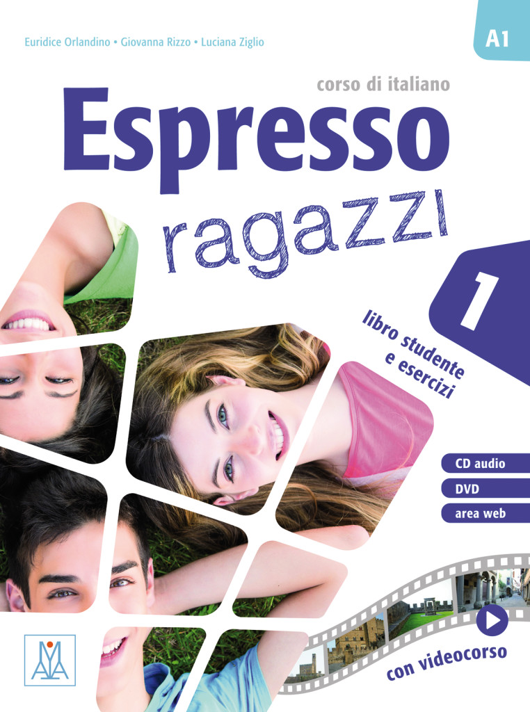 Espresso ragazzi 1 – einsprachige Ausgabe, Lehr- und Arbeitsbuch mit DVD-ROM und Audio-CD, ISBN 978-3-19-405466-0