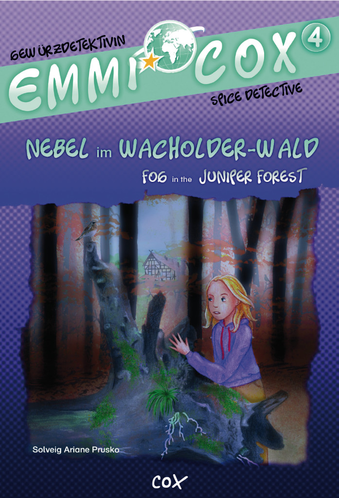 Emmi Cox 4 - Nebel im Wacholder-Wald/Fog in the Juniper Forest, Kinderbuch Deutsch-Englisch, ISBN 978-3-19-419601-8