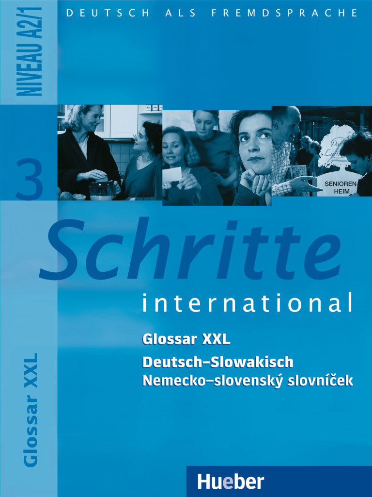 Schritte international 3, Glossar XXL Deutsch-Slowakisch – Nemecko-slovenský slovníček, ISBN 978-3-19-421853-6