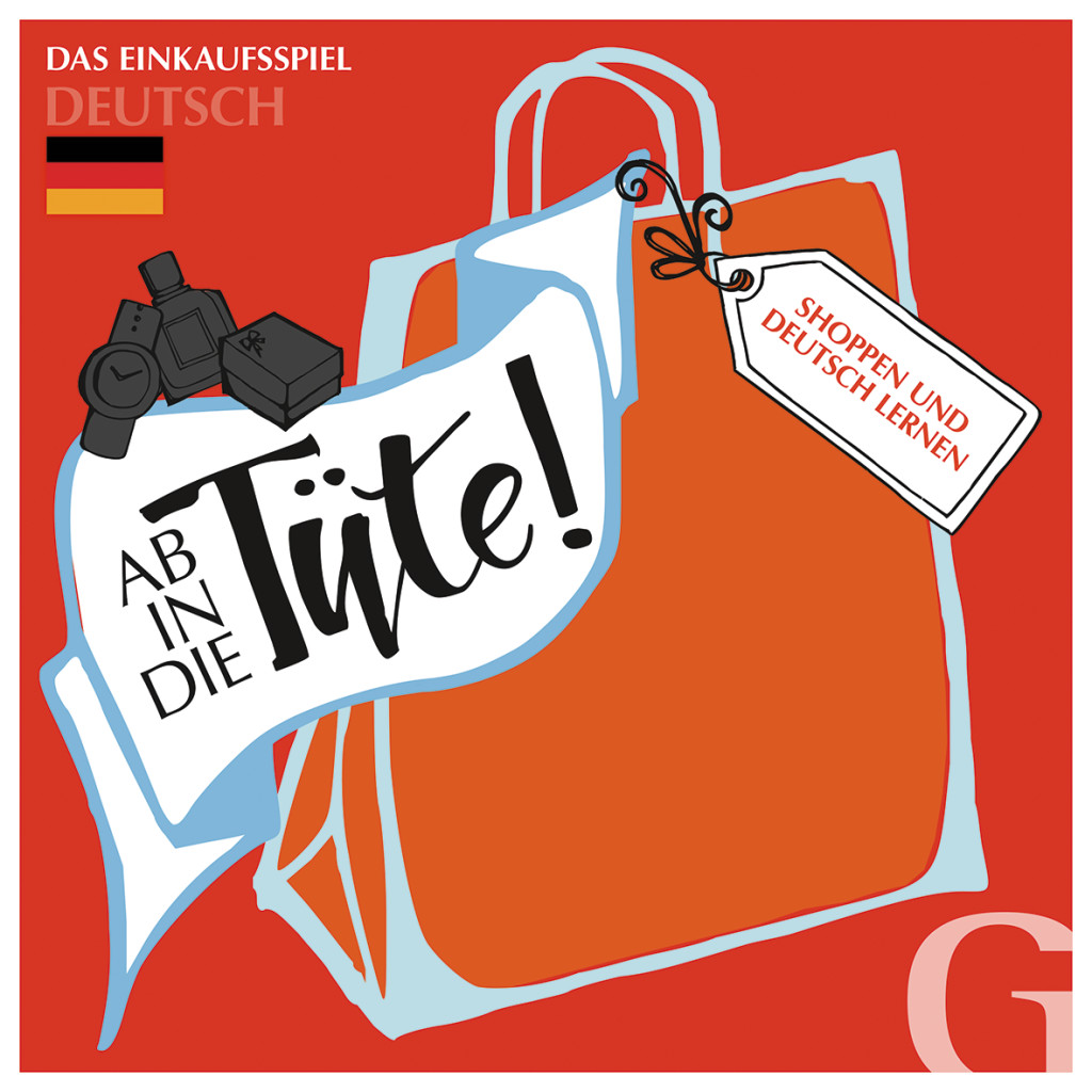 Ab in die Tüte! Shoppen und Deutsch lernen, Sprachspiel, ISBN 978-3-19-449586-9