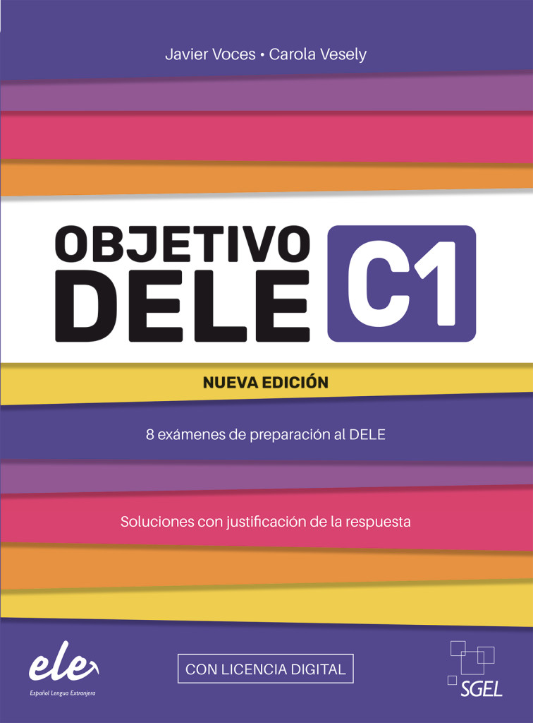 Objetivo DELE C1 – Nueva edición 2024, Buch mit Code (inkl. Lösungen)