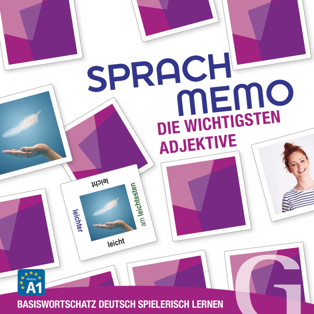SPRACHMEMO Die wichtigsten Adjektive, Sprachspiel, ISBN 978-3-19-589586-6