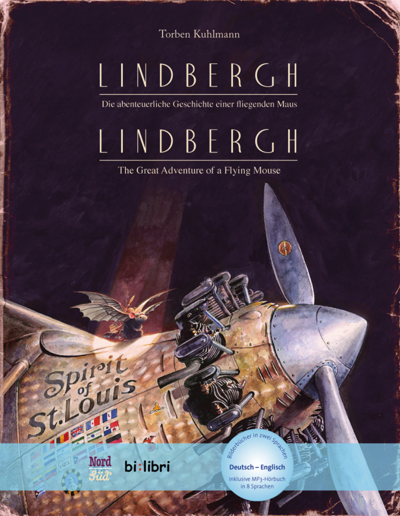 Lindbergh, Kinderbuch Deutsch-Englisch mit MP3-Hörbuch zum Herunterladen, ISBN 978-3-19-669598-4