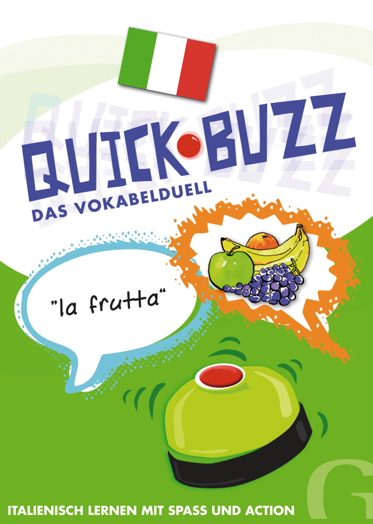 QUICK BUZZ – Das Vokabelduell – Italienisch, Sprachspiel, ISBN 978-3-19-709586-8