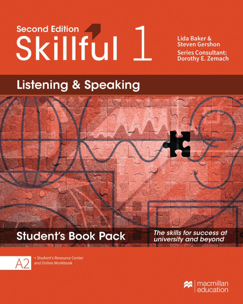 Skillful 2nd edition Level 1 – Listening and Speaking, Student’s Book with Student’s Resource Center and Online Workbook, ISBN 978-3-19-812576-2
