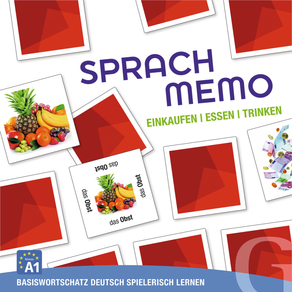 SPRACHMEMO Einkaufen, Essen, Trinken, Sprachspiel, ISBN 978-3-19-819586-4