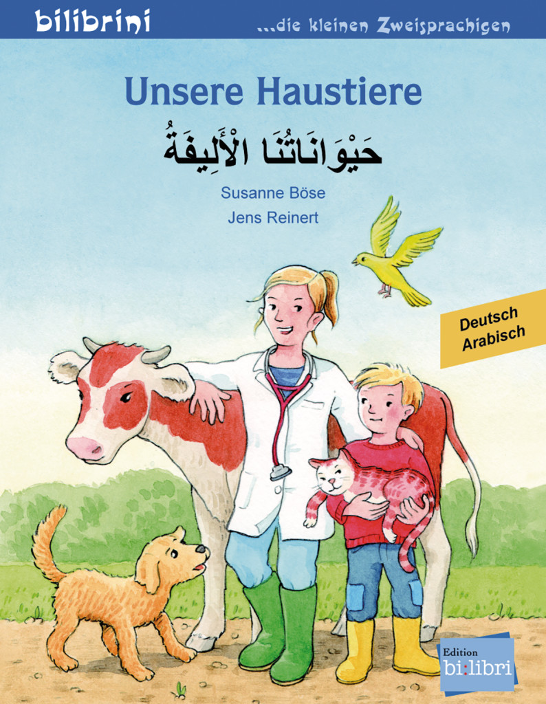 Unsere Haustiere, Kinderbuch Deutsch-Arabisch, ISBN 978-3-19-849599-5
