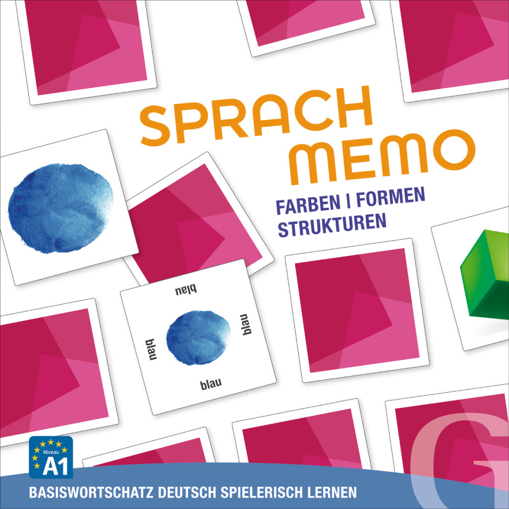 SPRACHMEMO Farben / Formen / Strukturen, Sprachspiel, ISBN 978-3-19-879586-6