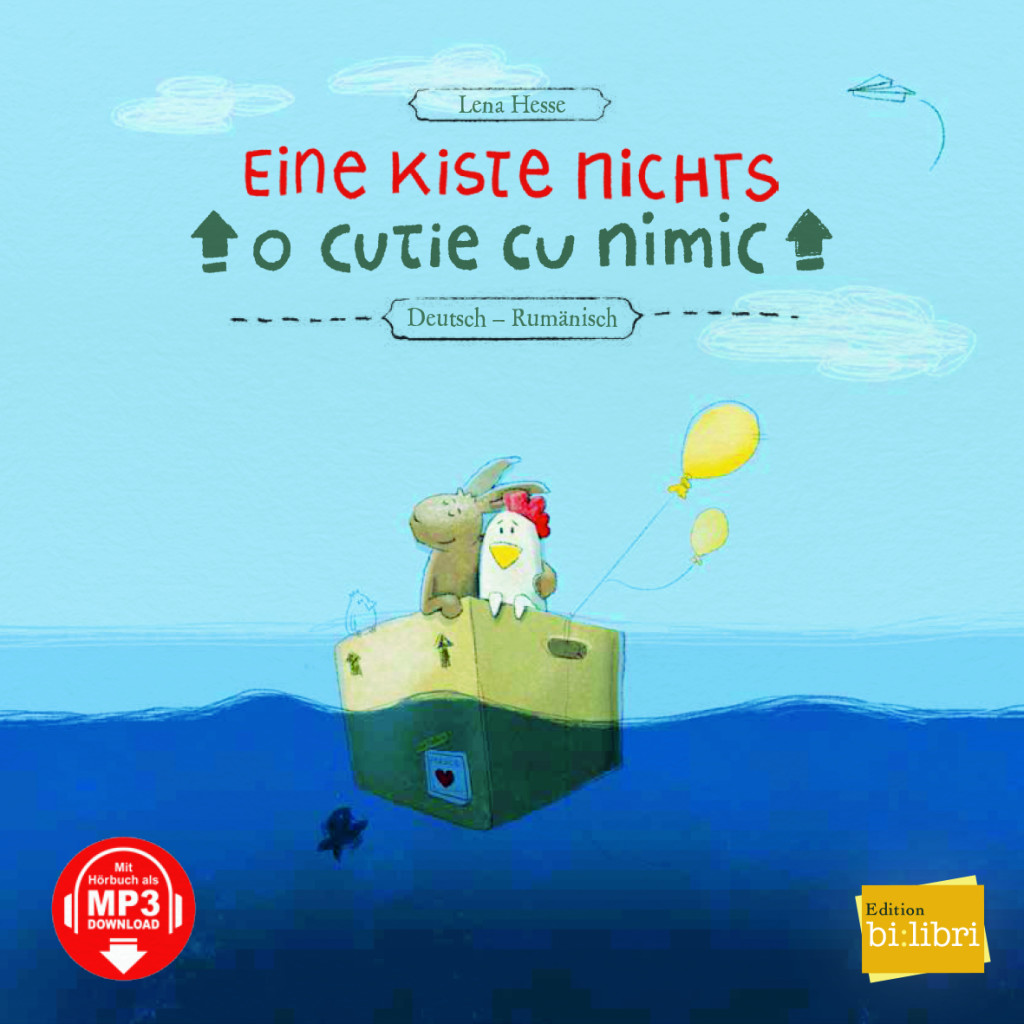Eine Kiste Nichts, Kinderbuch Deutsch-Rumänisch mit MP3-Hörbuch zum Herunterladen, ISBN 978-3-19-959599-1