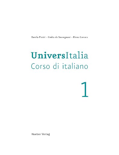 Vorwort und Inhaltsverzeichnis