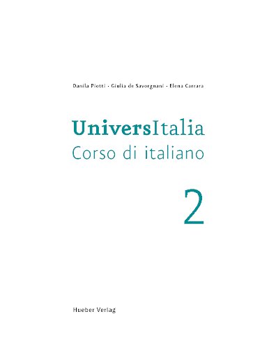 Vorwort und Inhaltsverzeichnis