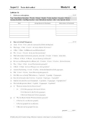 Modul 6 – Test