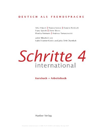 Inhaltsverzeichnis