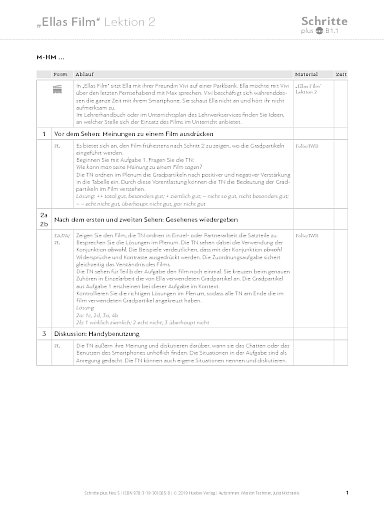 Ellas Film Lektion 2