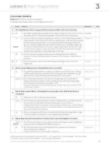Unterrichtsplan