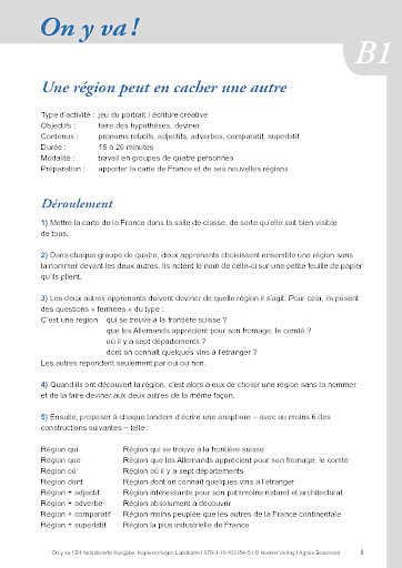 Unterrichtsvorschläge zur Landkarte