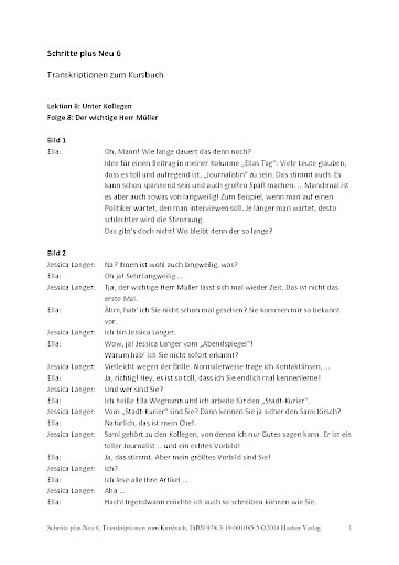 Transkriptionen