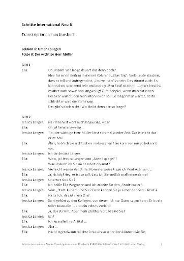 Transkriptionen