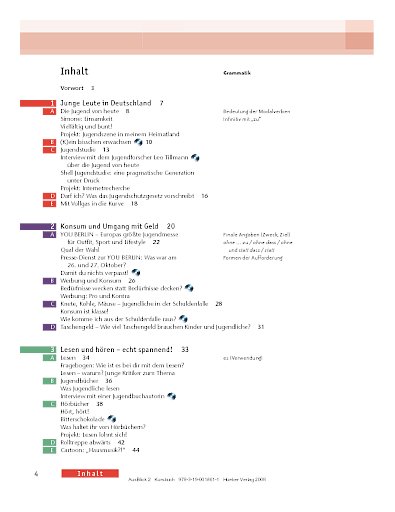 Inhaltsverzeichnis