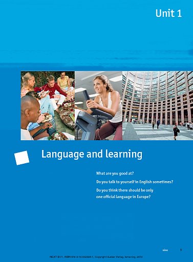 Student's Book Sample Unit 1