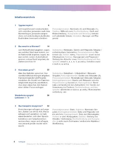 Inhaltsverzeichnis