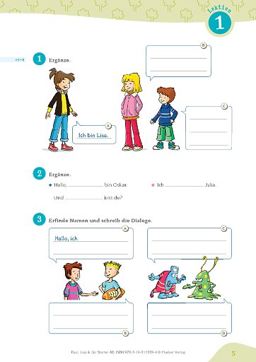 Arbeitsbuch: Lektion 1