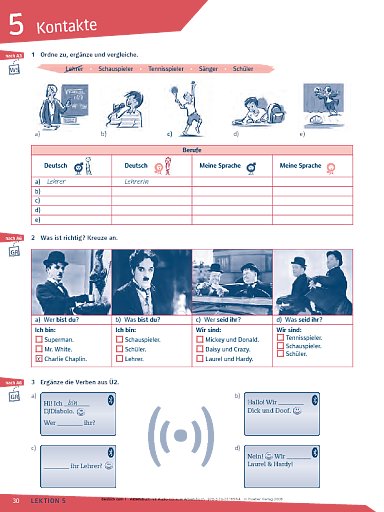 Lektion 5: Kontakte