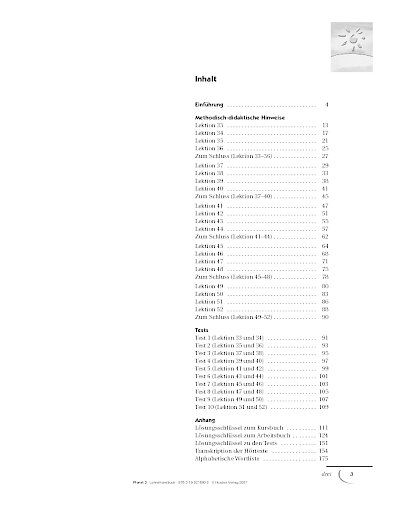 Inhaltsverzeichnnis