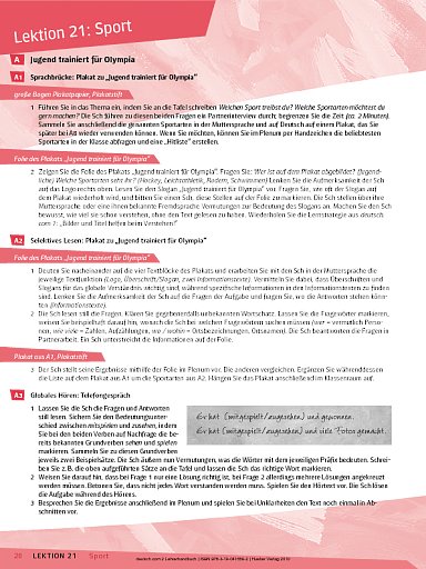 Lektion 21: Sport