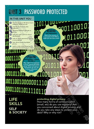 Student's Book, Unit 3: Password protected