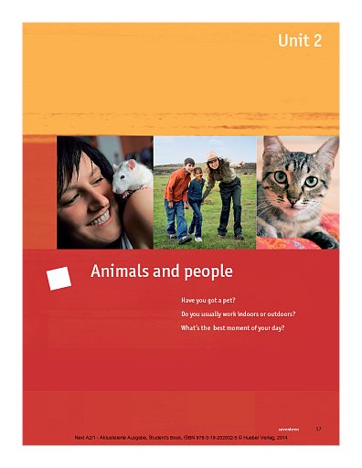 Student's Book Sample Unit 2