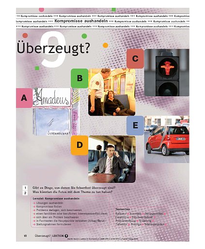 Lektion 9: Überzeugt?