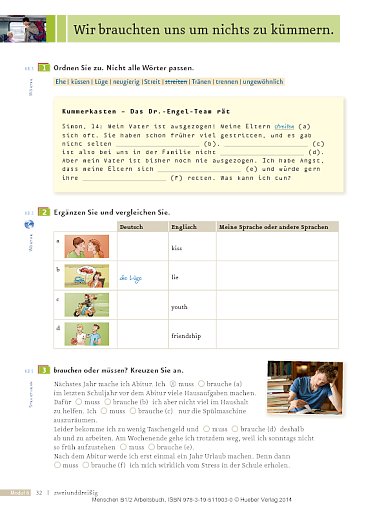Lektion 16: Wir brauchten uns um nichts zu kümmern.