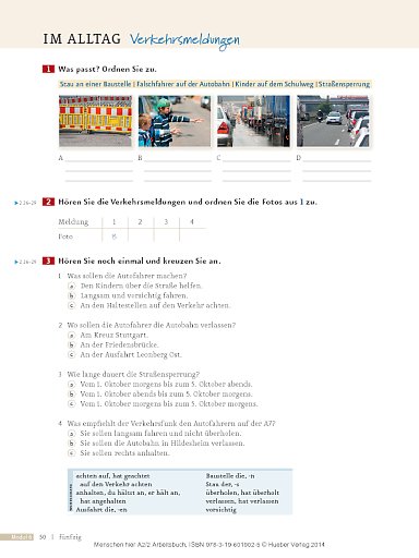 Zusätzliche Modulseiten