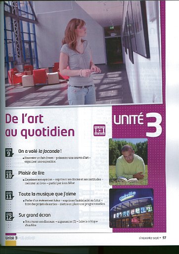 Kursbuch - Unité 3