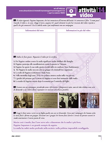 unità 14 - attività video