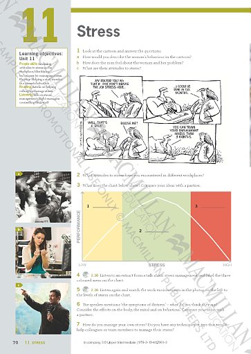 Student's Book Unit 11: Stress