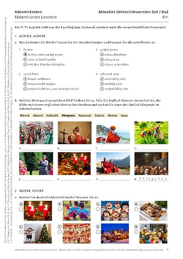 Adventsfasten